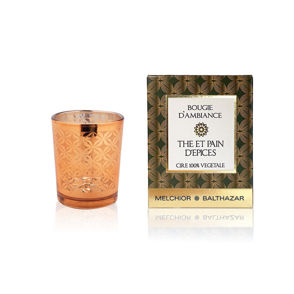 Coffret 4 bougies parfumées fleuries 90 gr - Produits du bien-être Coffret 4 bougies parfumées fleuries 90 gr - Produits du bien-être
