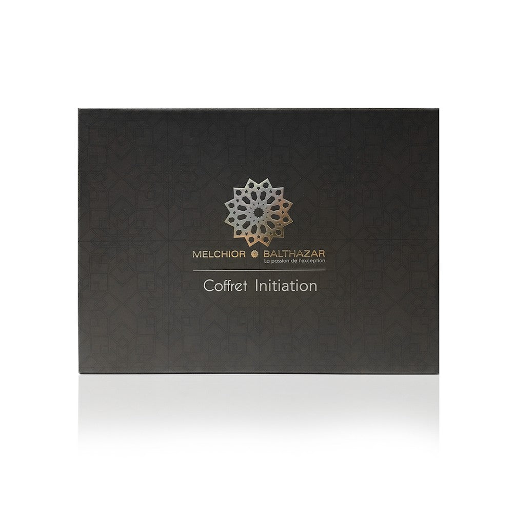 Coffret Cadeau Initiation Melchior & Balthazar avec trois savons saponifiés à froid.