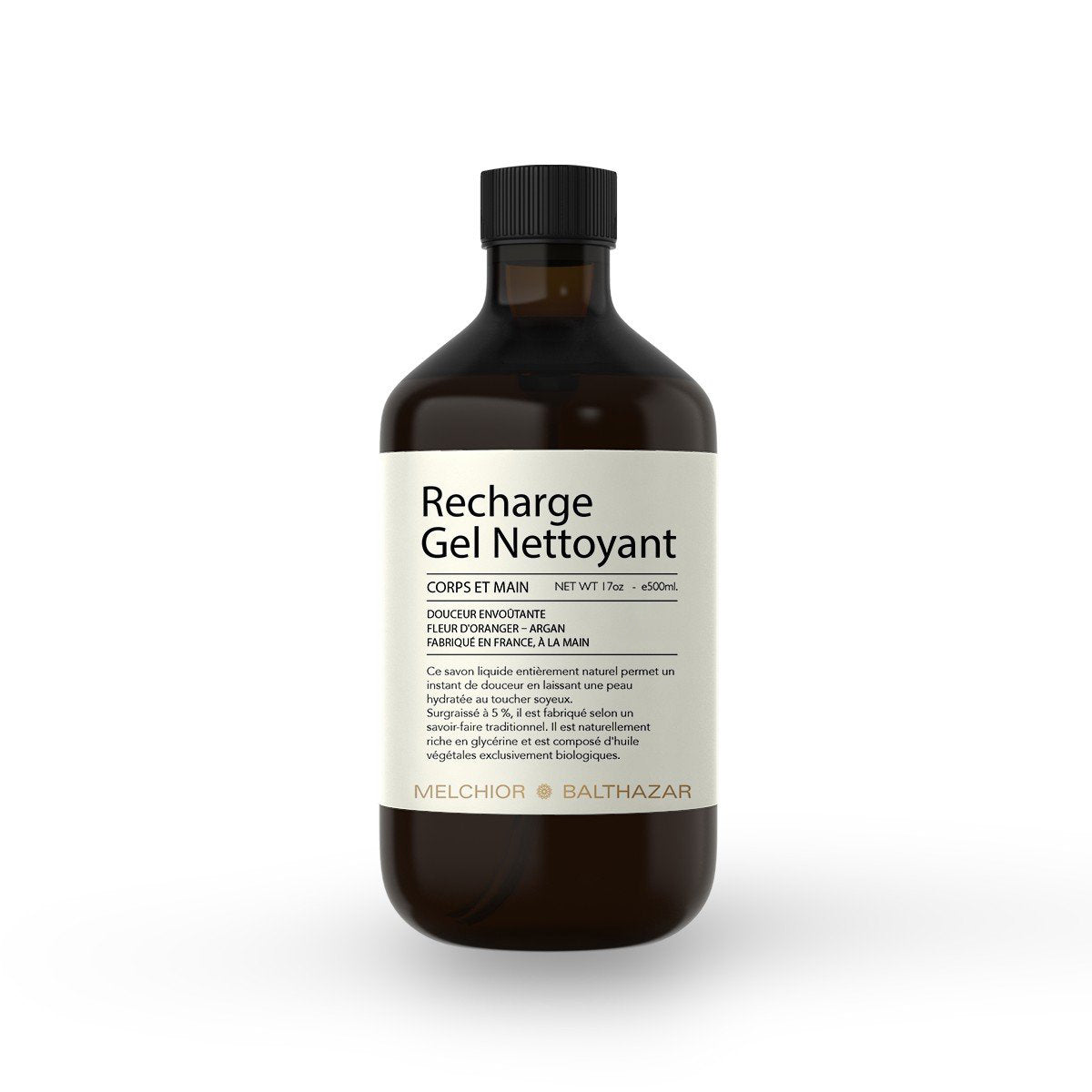 Éco-recharge Gel Nettoyant Naturel - Fleur d'Oranger